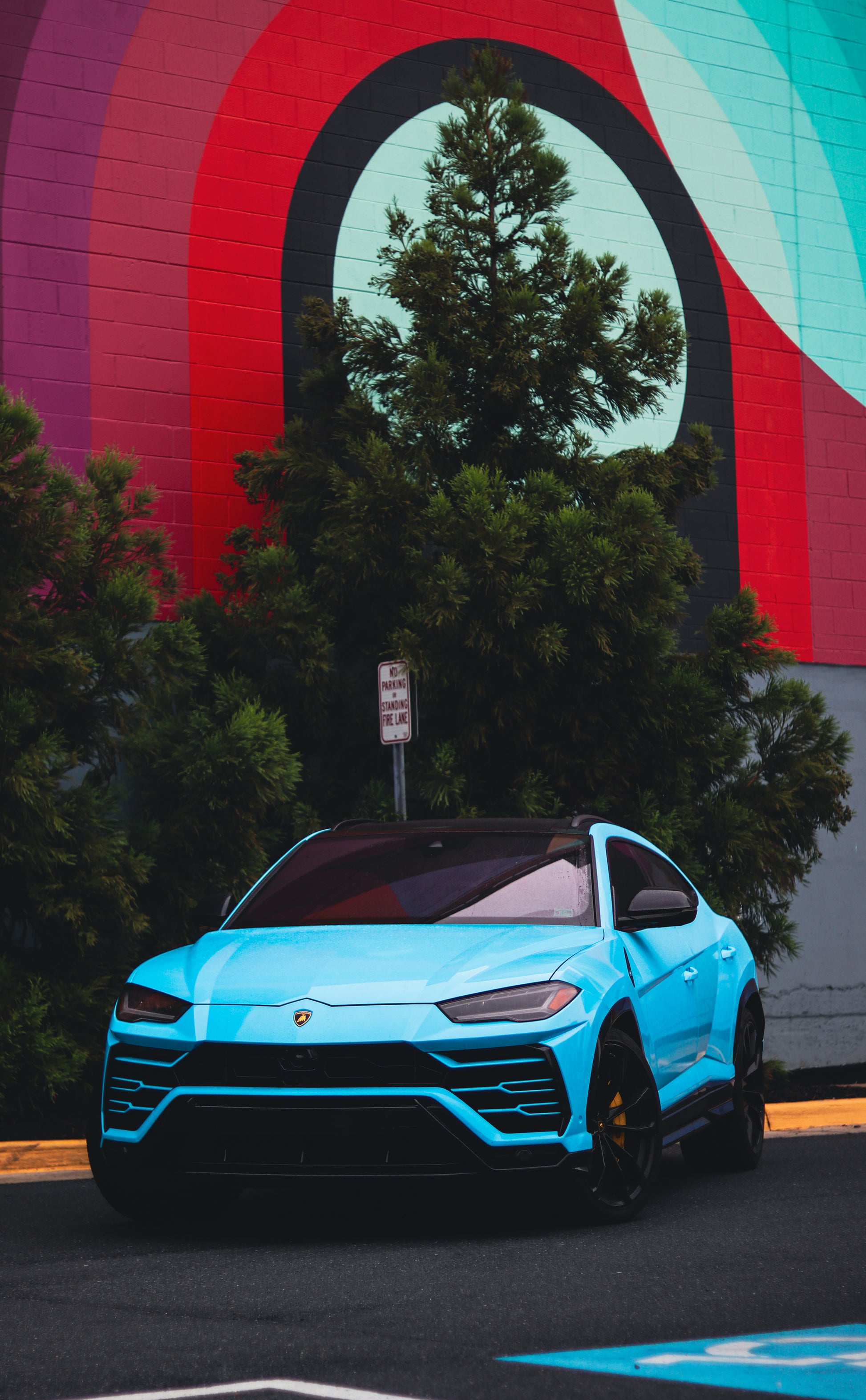 Lamborghini Urus Baby Blue (w/ Starlights)