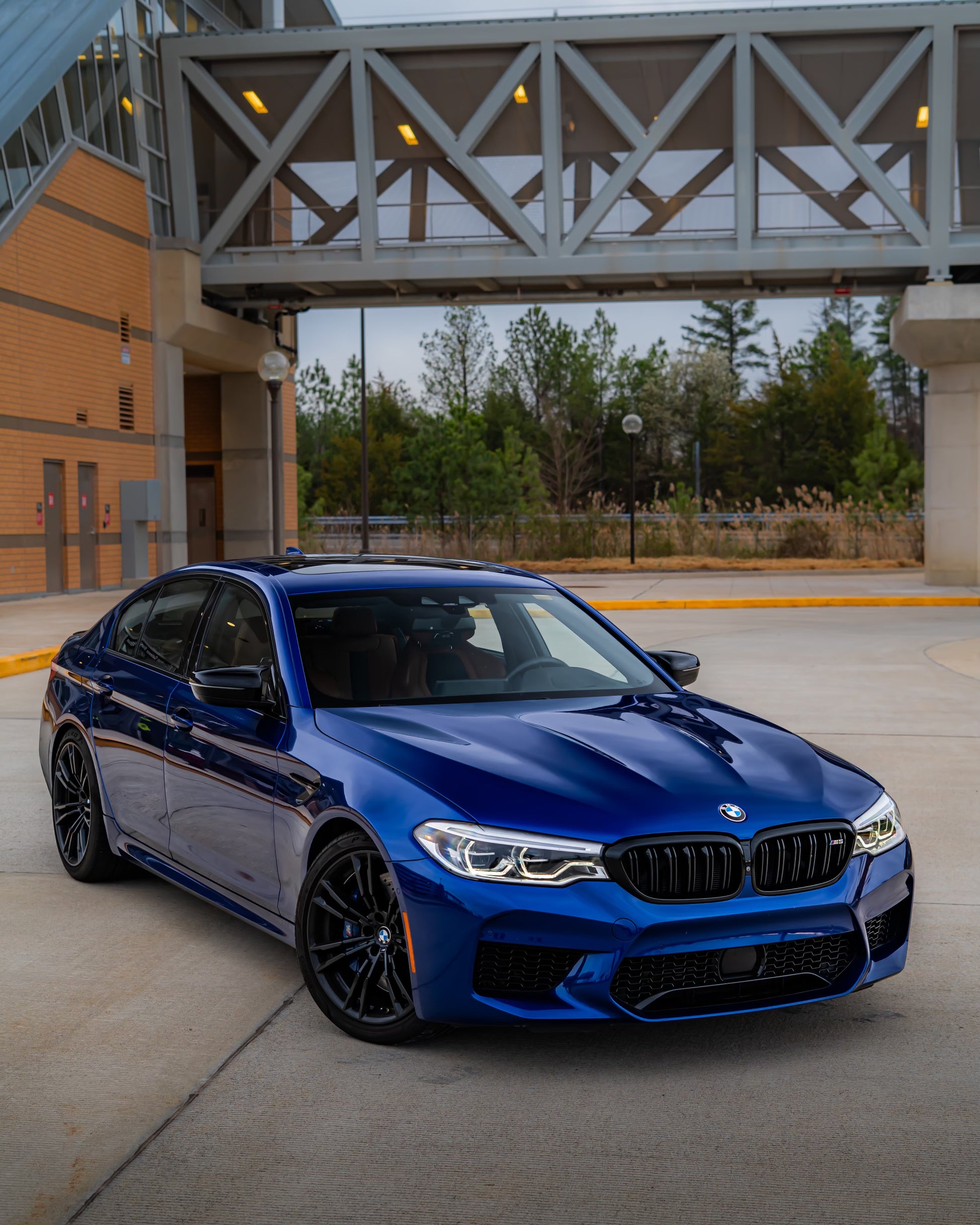 BMW M5 Competition Marina Blue/ Peanut Butter Interior