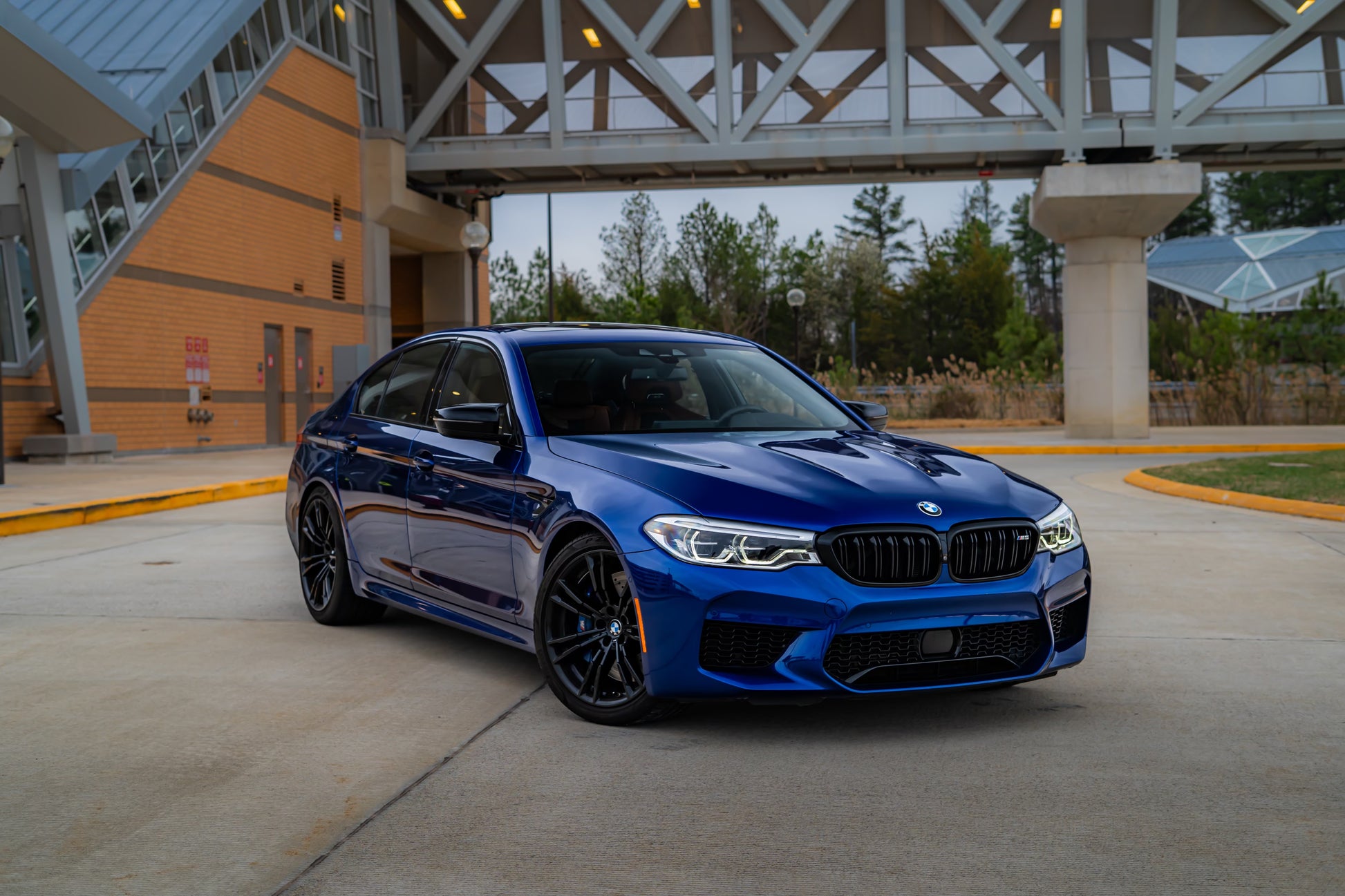 BMW M5 Competition Marina Blue/ Peanut Butter Interior