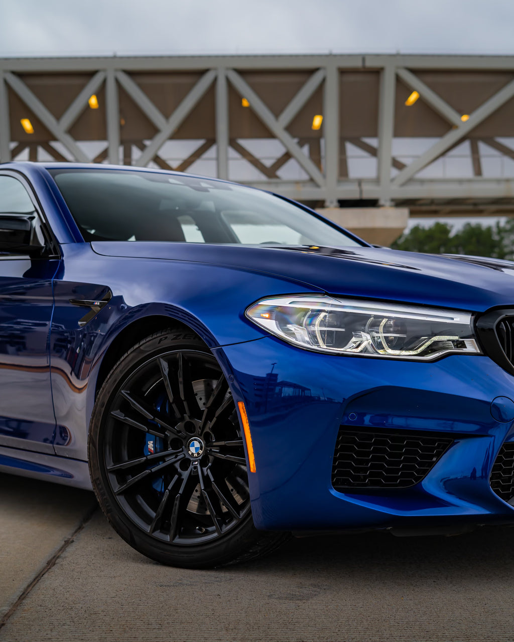 BMW M5 Competition Marina Blue/ Peanut Butter Interior