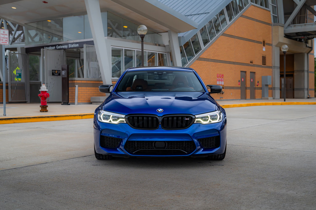 BMW M5 Competition Marina Blue/ Peanut Butter Interior