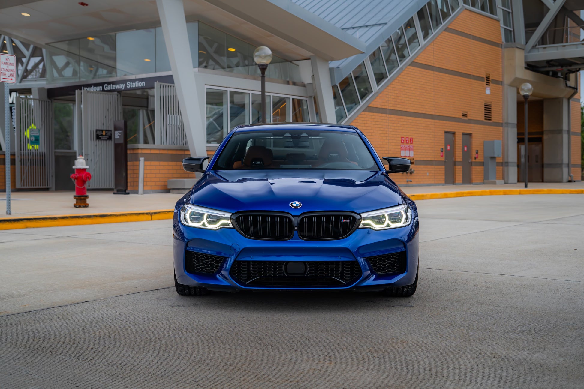 BMW M5 Competition Marina Blue/ Peanut Butter Interior