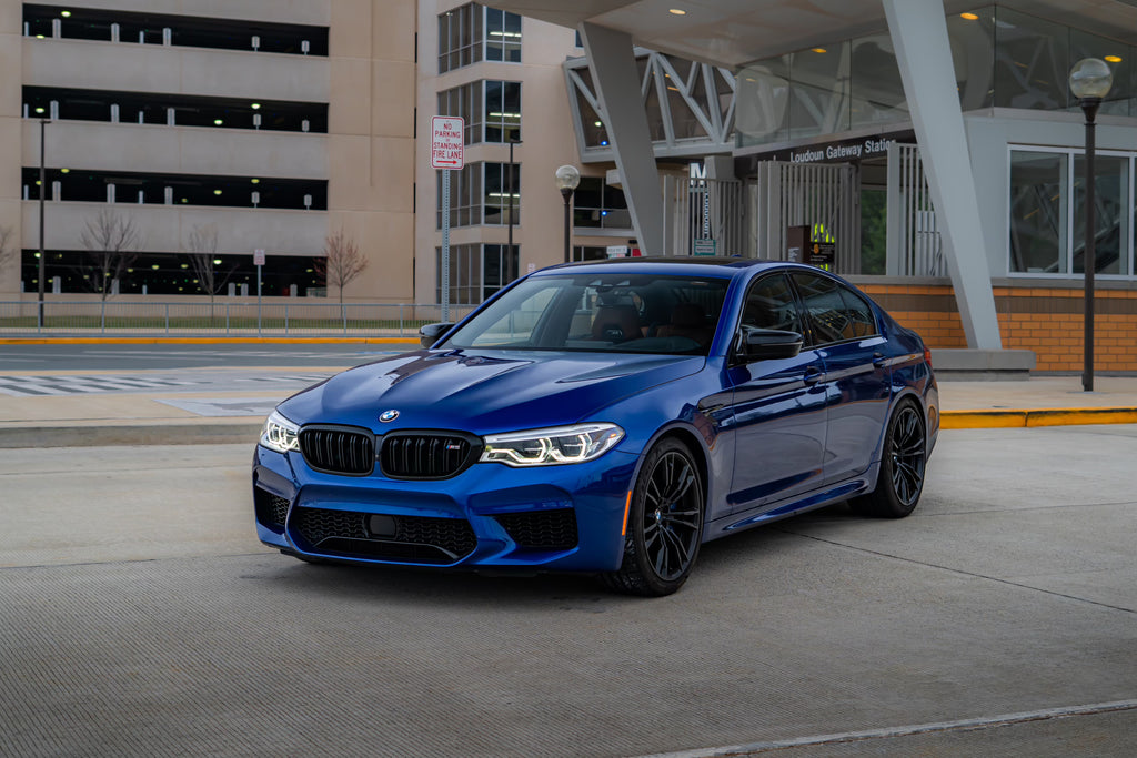 BMW M5 Competition Marina Blue/ Peanut Butter Interior