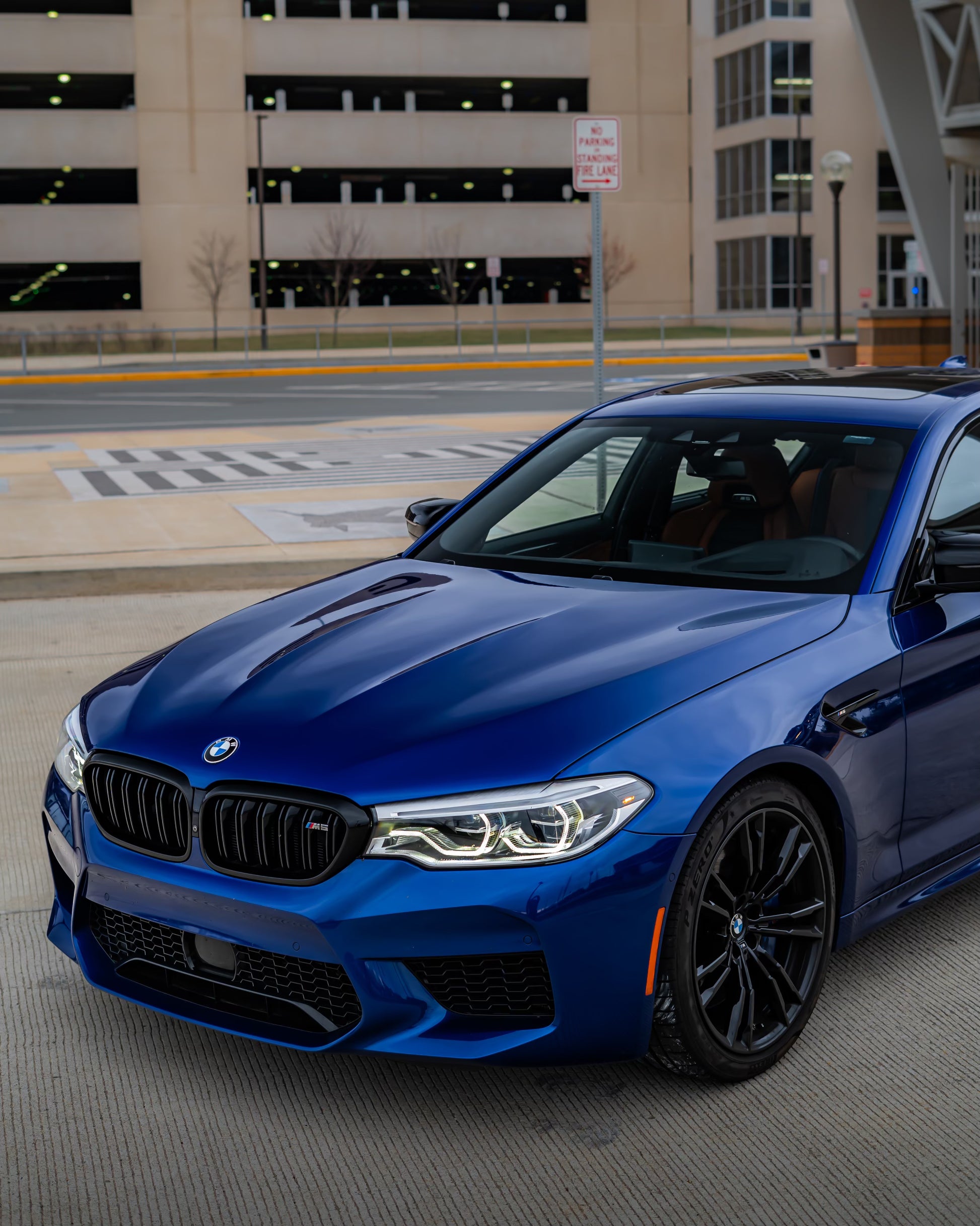 BMW M5 Competition Marina Blue/ Peanut Butter Interior