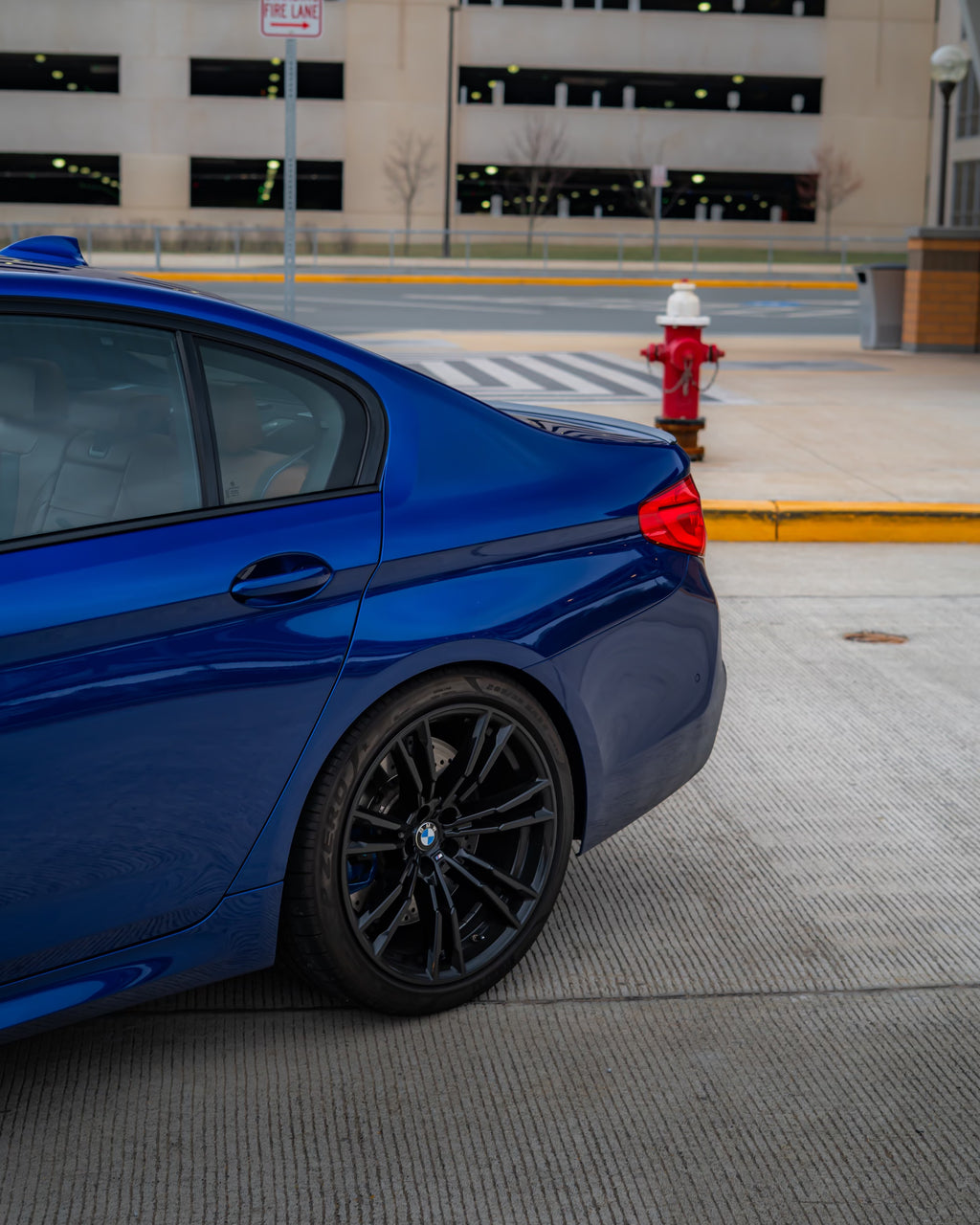 BMW M5 Competition Marina Blue/ Peanut Butter Interior
