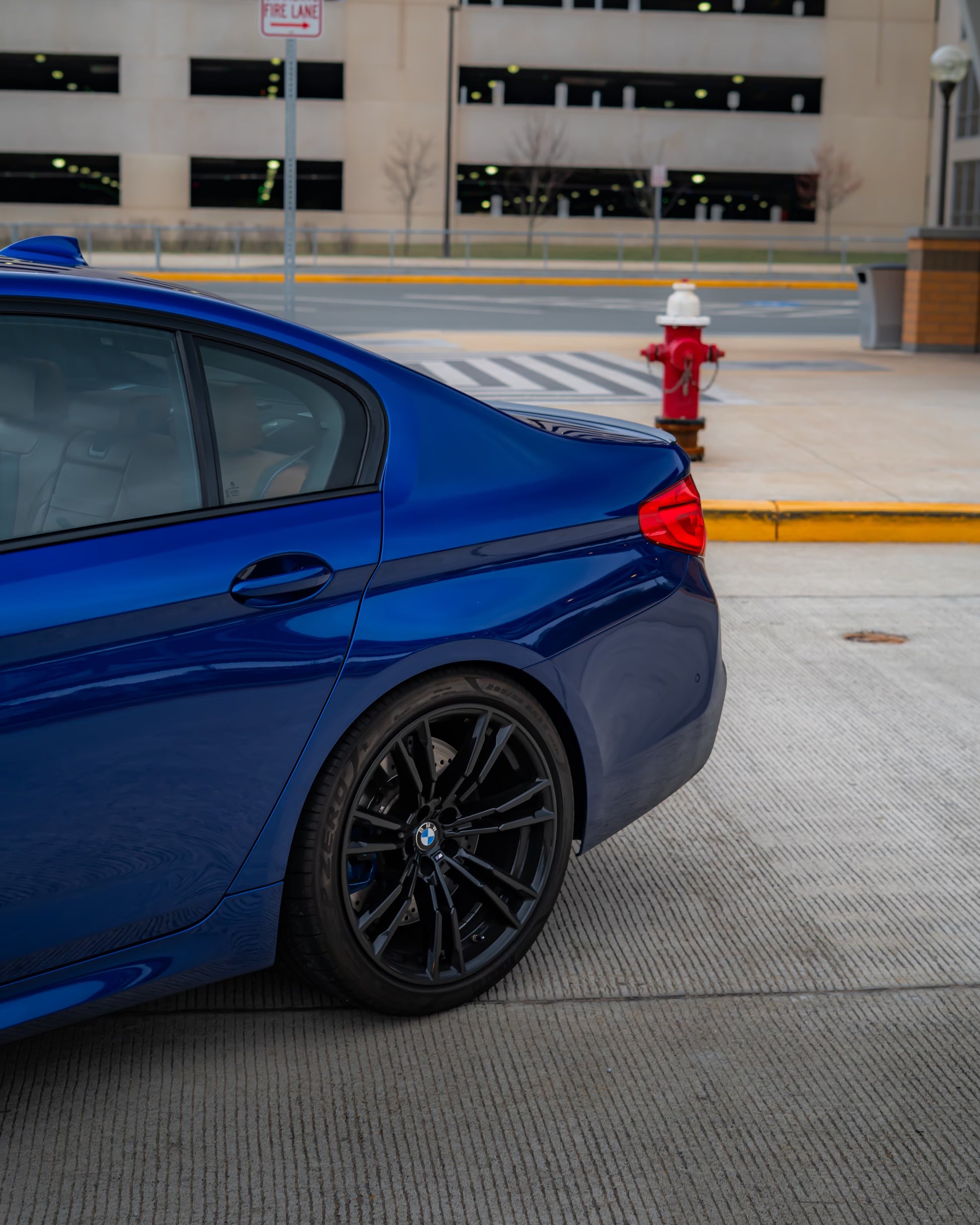 BMW M5 Competition Marina Blue/ Peanut Butter Interior
