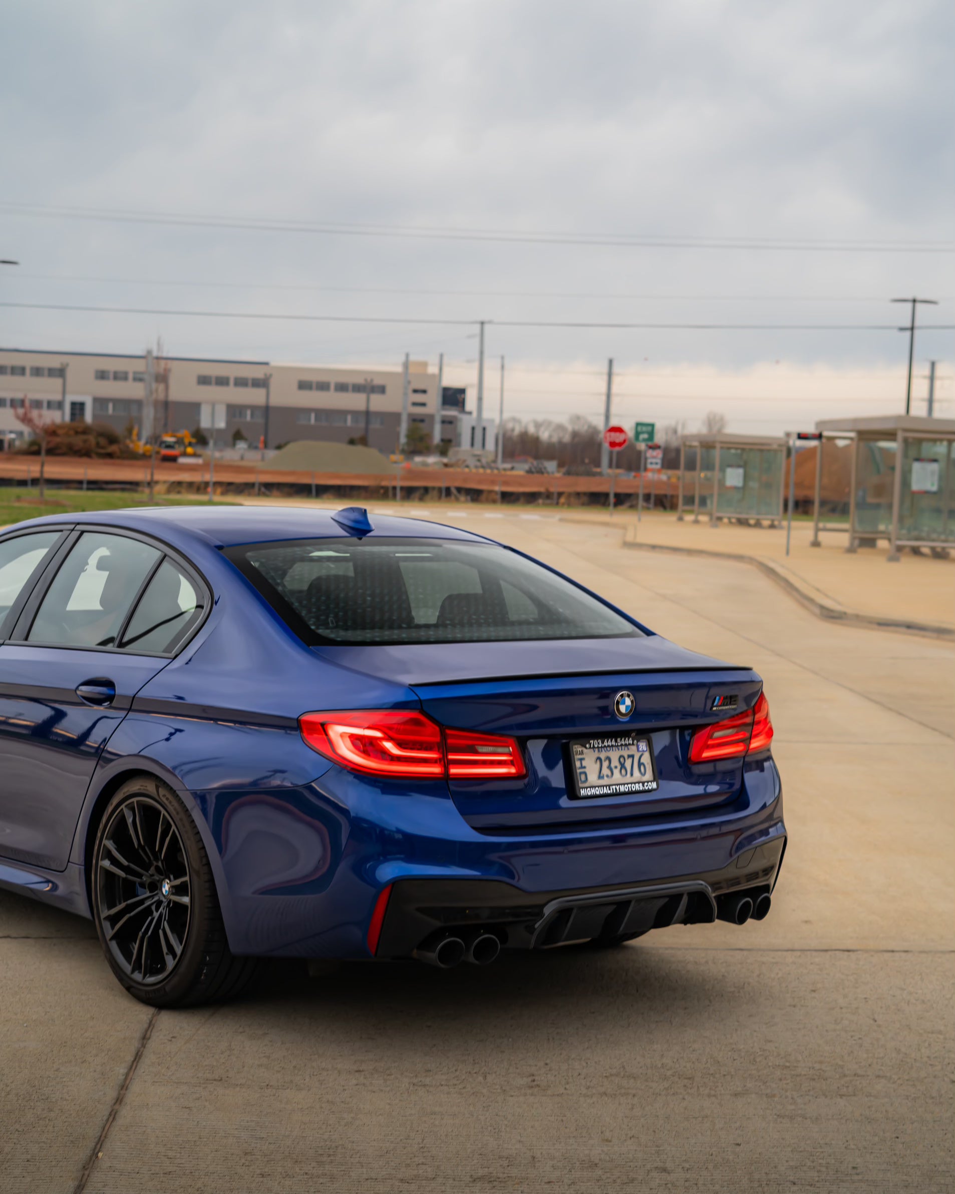 BMW M5 Competition Marina Blue/ Peanut Butter Interior