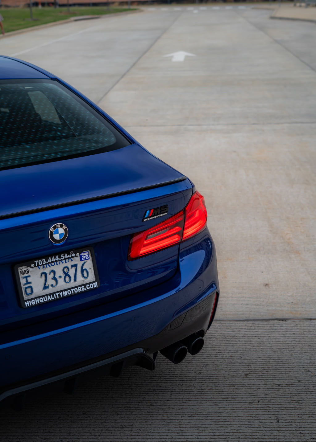 BMW M5 Competition Marina Blue/ Peanut Butter Interior