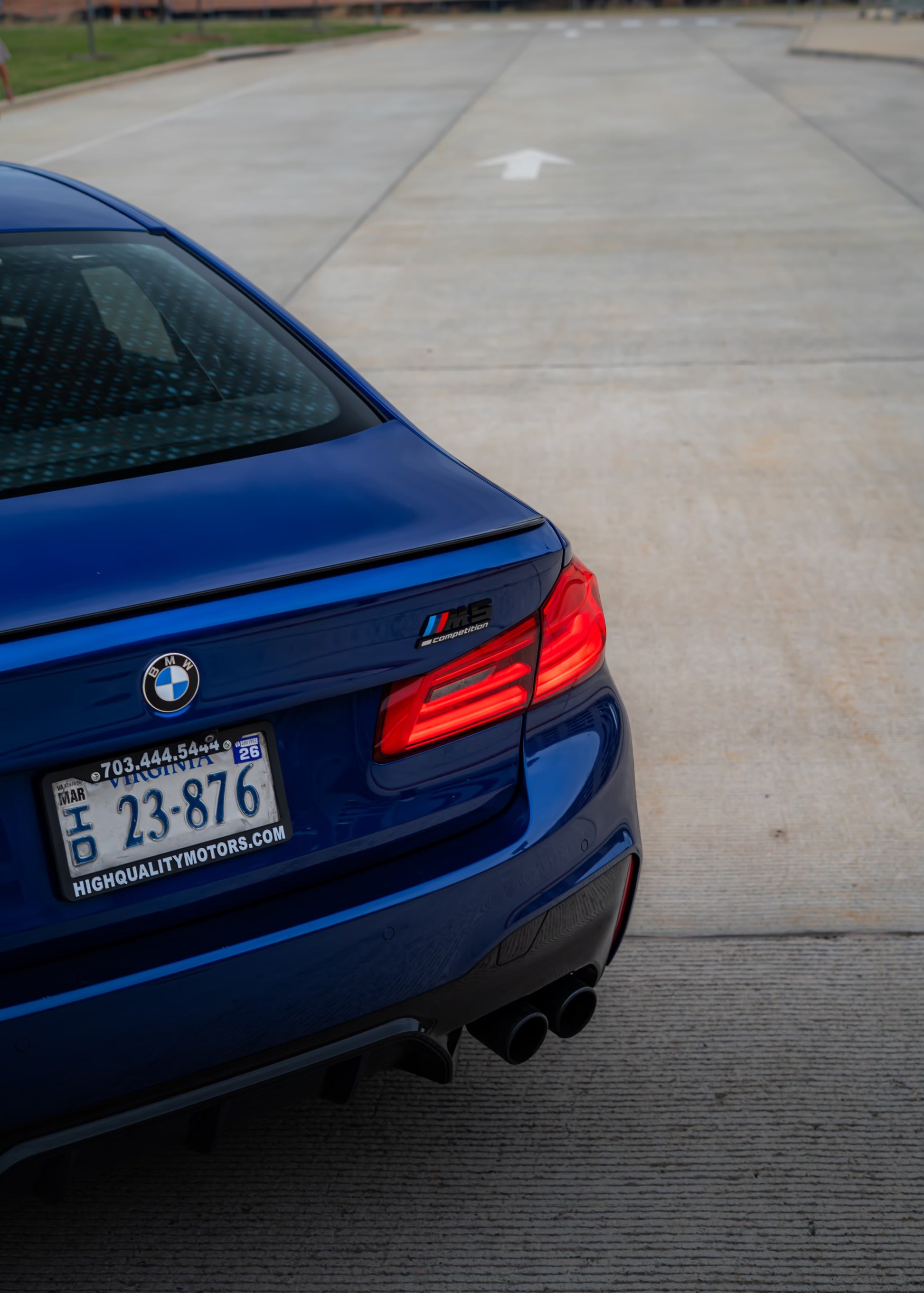 BMW M5 Competition Marina Blue/ Peanut Butter Interior