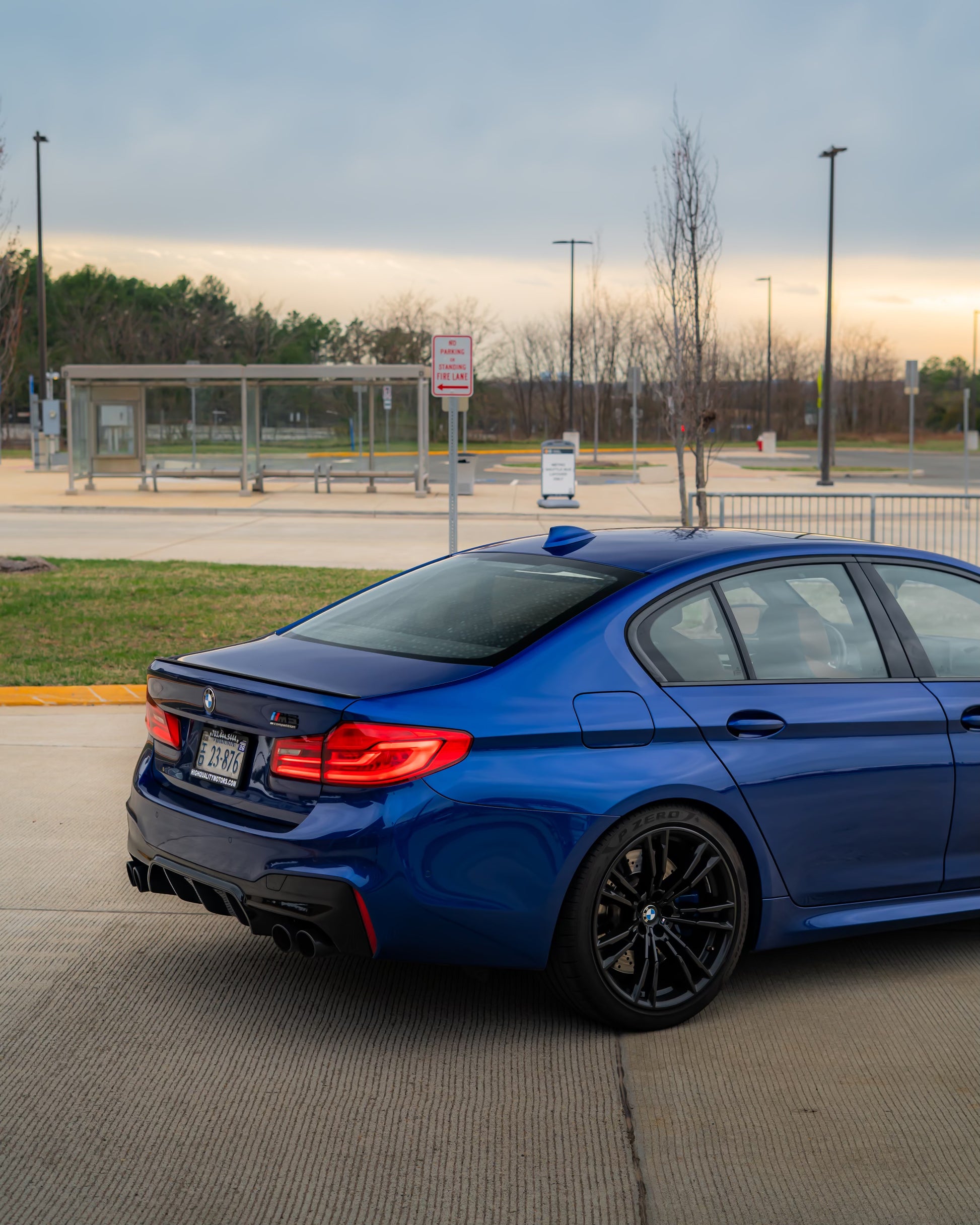 BMW M5 Competition Marina Blue/ Peanut Butter Interior