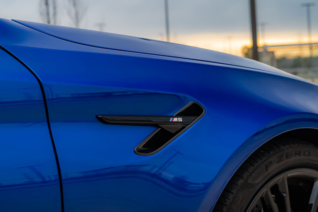 BMW M5 Competition Marina Blue/ Peanut Butter Interior