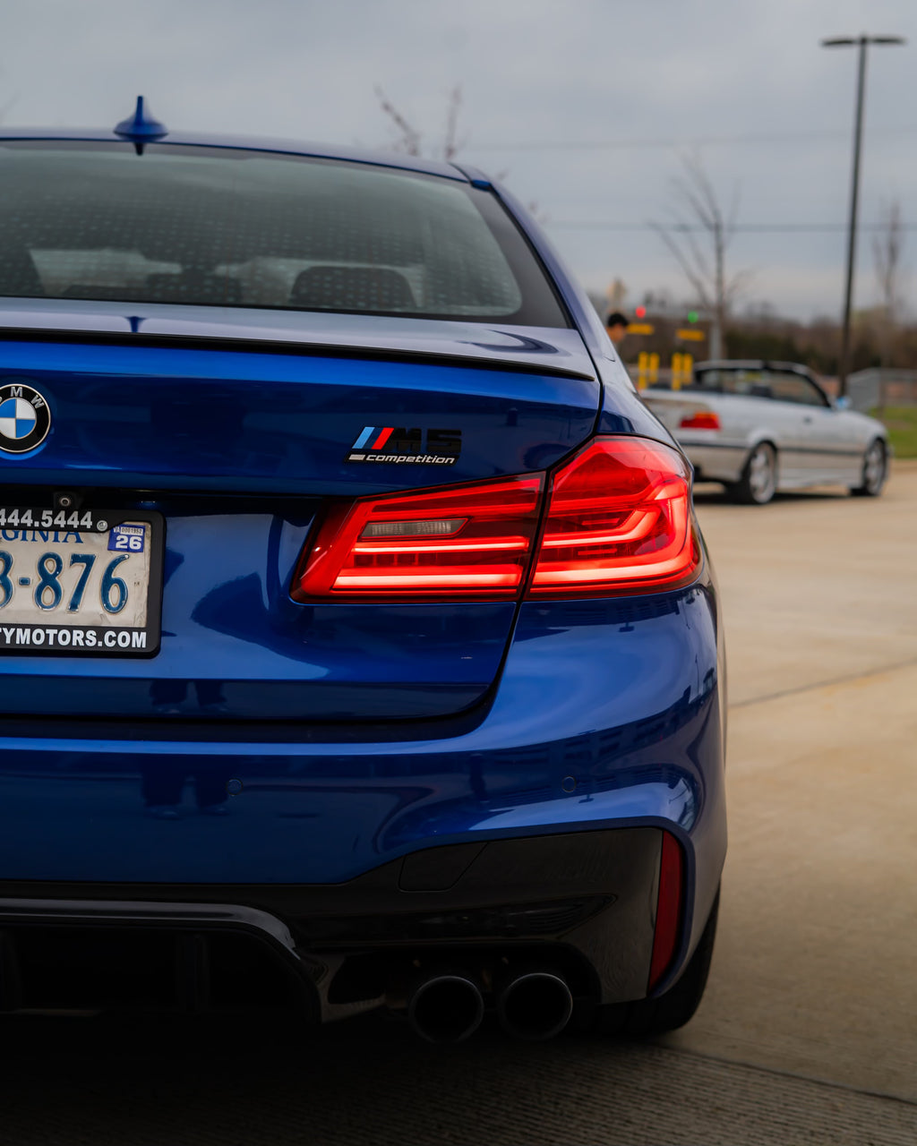 BMW M5 Competition Marina Blue/ Peanut Butter Interior