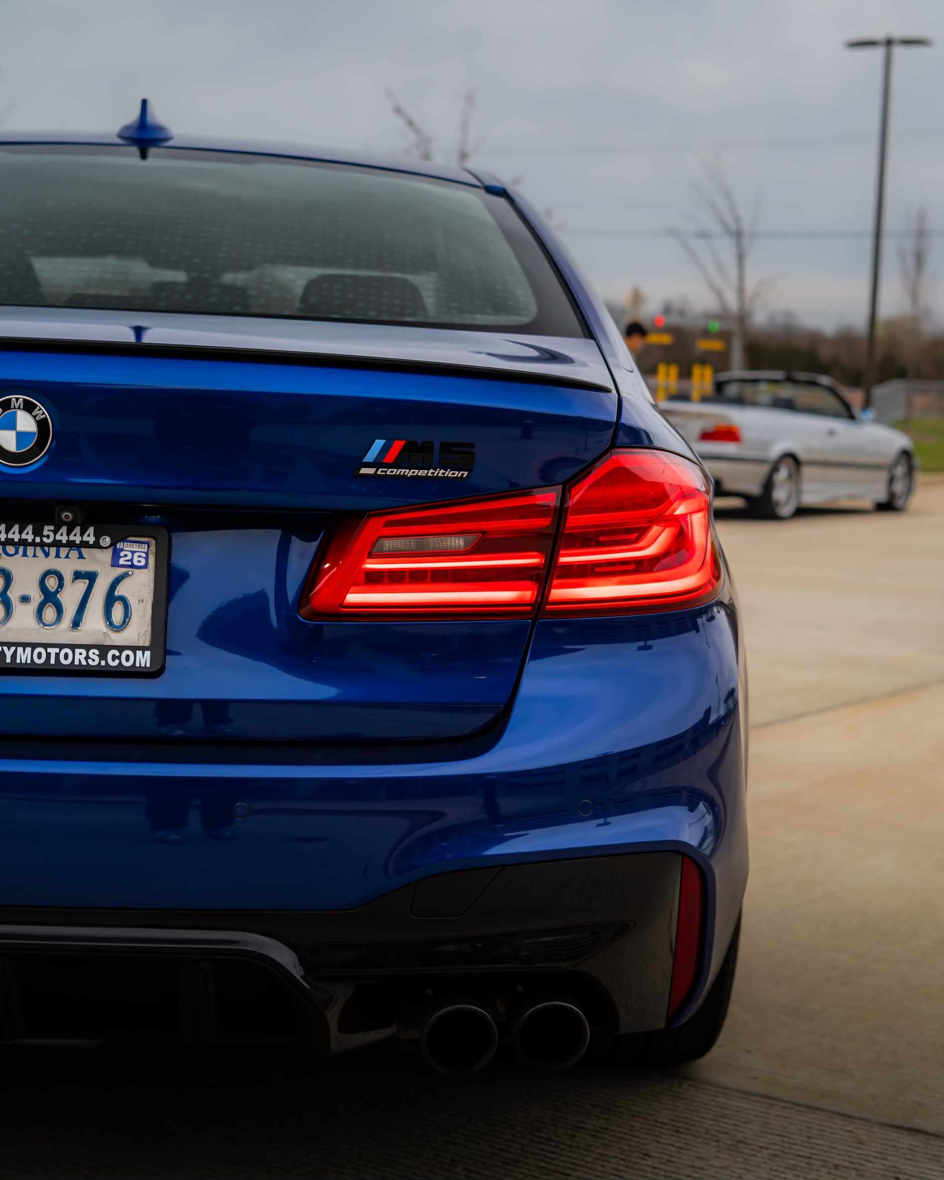 BMW M5 Competition Marina Blue/ Peanut Butter Interior